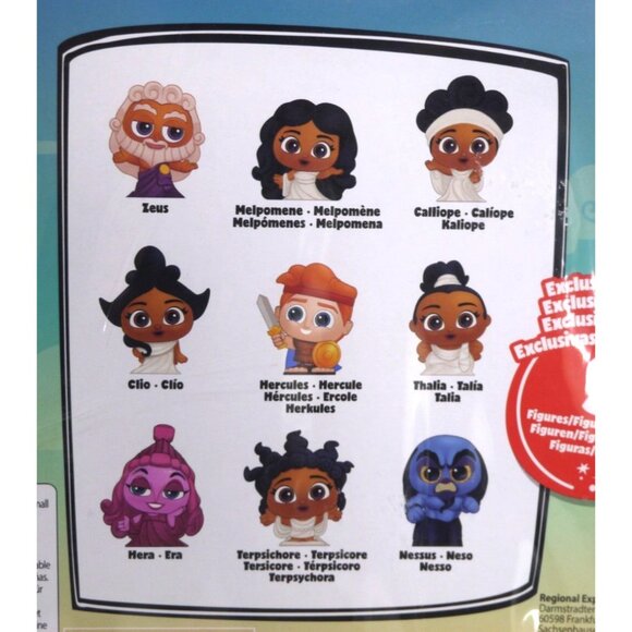 DISNEY Doorables Hercules 9 tiny figures JUST PLAY 2023, NEW - Picture 3 of 3